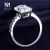 Import Messi Jewelry octagon cut moissanite ring jewelry white gold wedding engagement 14k 18k ring  for lady anniversary gift from China