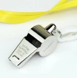 Metal customized sports referee whistle