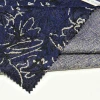 Metallic jacquard lurex knitting spandex fabric for garment 19024