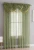 Import Metallic Silver Foil  Sheer Curtains 63 Inch Length Rod Pocket Window Curtains 2 Voile Sheer Panels, 52 x 63 Inch from China