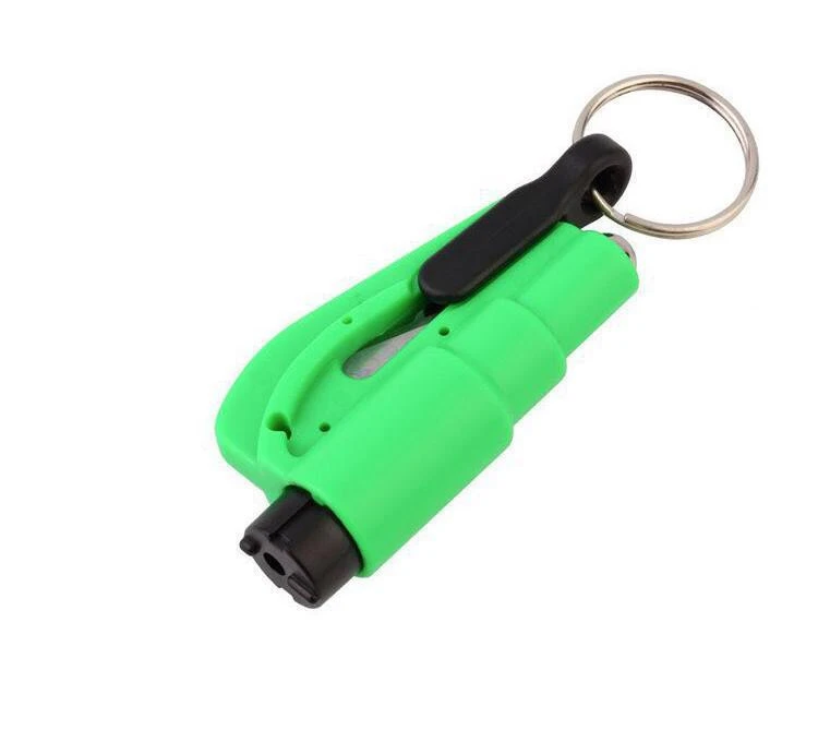 Mini Car Safety Hammer Car emergency  Tool Kit Keychain Emergency Window Glass Breaker