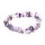 Import Mix colors Natural Healing Stones Crystal Chips Bracelet for Women Premium Chakra Crystals Bead Bracelet Stretchy Gemstones from China