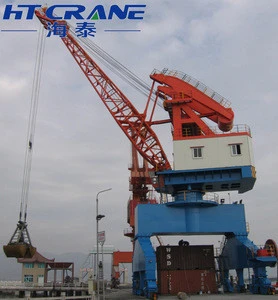 mobile harbour pedestal portal crane