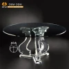 Modern clear acrylic custom furniture for dining table