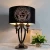 Import Modern design hotel restaurant luxury black metal table lamp from China