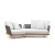 Import Modern Design Patio Outdoor Sofa Set Garden Furniture Rope Weaving Garden Set Patio Furniture from China