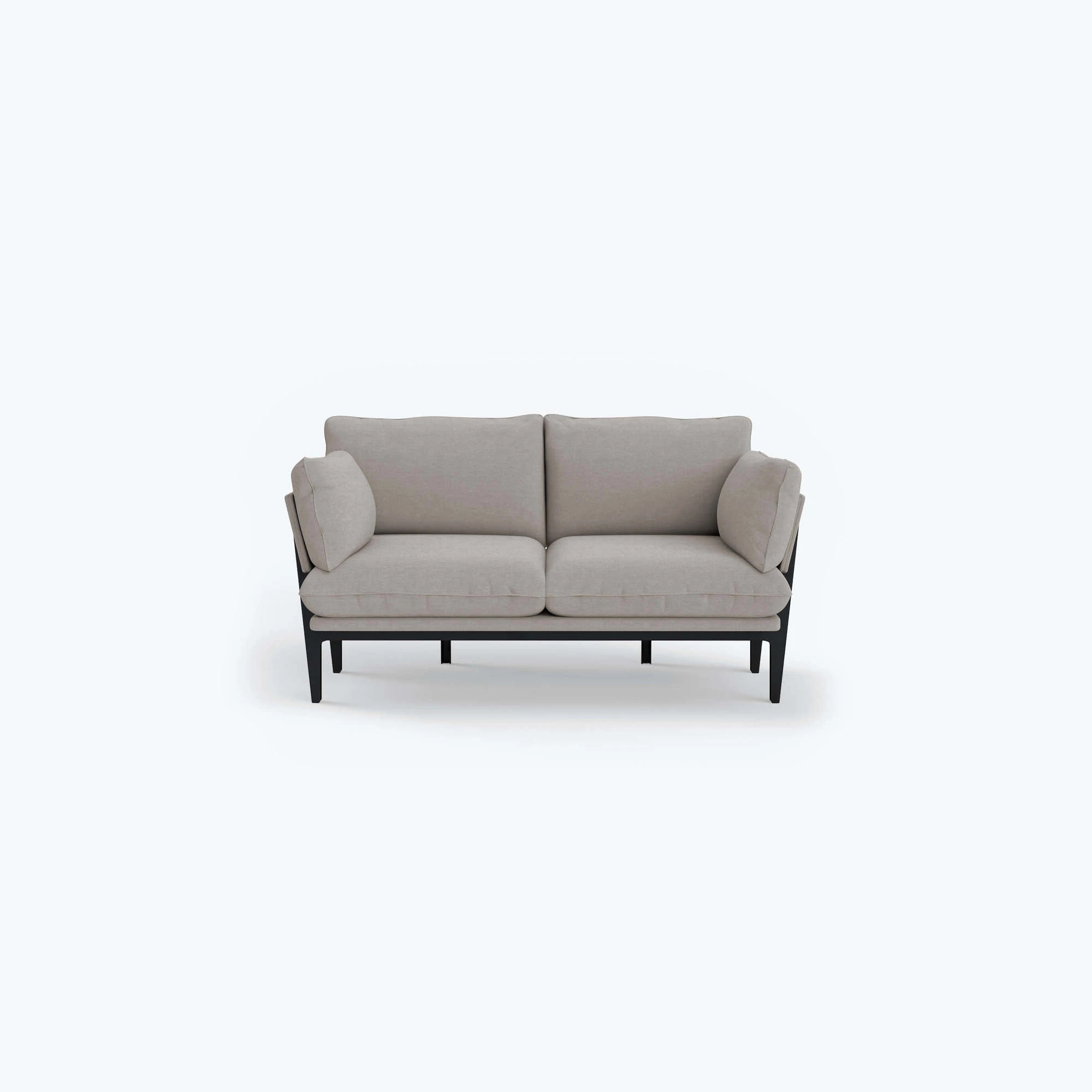 Modern fabric Living Room Chair Sofa with backrest Armchair love seat two-seater sofa