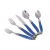 Import Modern laguiole style stainless steel cutlery accessories with assorted color handle from China