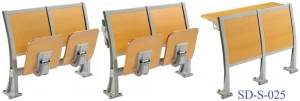 Modern School Furniture College Desk And Chair/School Classroom Desk And Chair