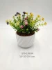 Modern Style Decorative Planter Pots with Stands Ceramic Pot Diameter 4 inch Cylindrical Succulent Decorative Flower Pot