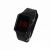 Import Modern style excellent quality square pure color sport cheap digital watch from China