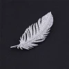 Modern style excellent quality woman silver brooch