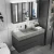 Modern Toilet Cabinet Bathroom Vanity Waterproof Furniture Bathroom Mirrored Cabinets Solid Wood Led/storage Waterpoof Aiweiluo