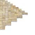 Moonight Luxury Yellow Travertine Herringbone Marble Mosaic For Backsplash and Wall