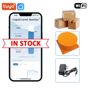 Buy Moray Me201w Home Wireless Ultrasonic Sensor Level High Alarm ...