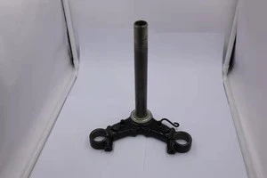 Motorcycle steering stem and up connecting board for TVS