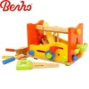 Multi-function children learning machine educational wooden construction set