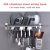 Import multi function kitchen accessories organizer sticky wall hook double sided adhesive wall hooks wall hanger from China