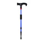 Multifunctional Aluminum telescopic Outdoor trekking poles,smart walking hiking stick with EVA Foam Handle