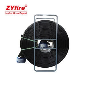 Multipurpose flexible and soft flat industrial rubber hose