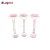 Import Natural Double Head Jade Stone Skincare Tool pink Jade Roller set , Face Massage Roller rose, Facial Beauty Massager from China