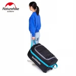 Naturehike Outdoor Camping Equipment Waterproof  duffel carry on Wheeled Foldable Rolling Luggage Bags