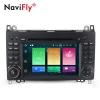 Navifly 7&quot;2din PX5 Android 8.0 Car Cd Dvd Multimedia Player for Benz B200 A B Class A160 W169 W245 Viano Vito W639 Sprinter W906