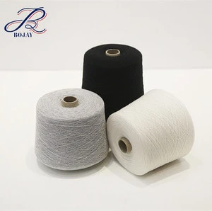 Ne 50/120% Hemp 80% Cotton Blended Yarn Raw white or Dyed