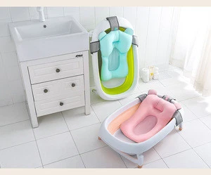 New arrival OEM private label baby newborn floating shower anti skid bath mat for infant