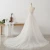 Import New arrivals off shoulder tulle applique long tail strapless wedding dress bridal gowns lace from China