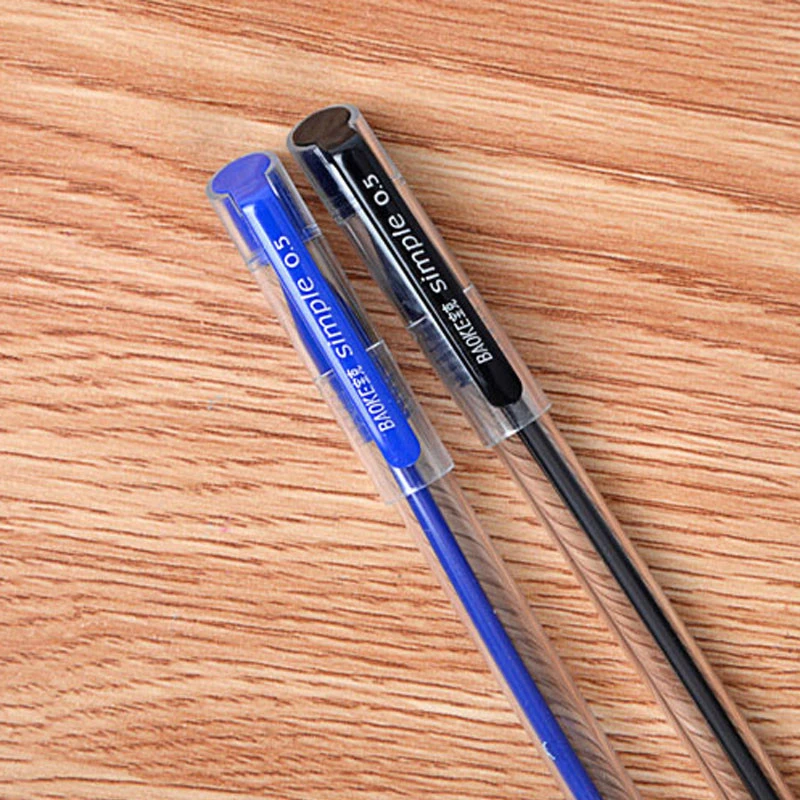 new ball point pen names,oil-based gel pen,ballpoint semi-gel pen 0.5mm 3 colors