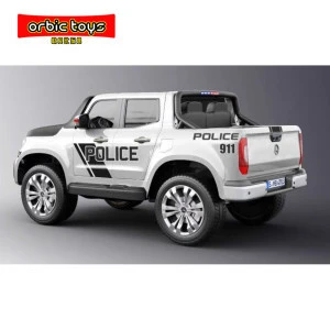 New  child police ride on car,kids ride on truck with alarm light and music