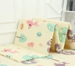 New Design Folding Kids Play Mat Double Side Colorful Cartoon XPE Foldable Baby Play Mats For Baby