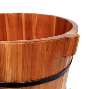 New design foot tub wooden bucket foot massage tub