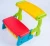 Import new design Interesting multifunctional kids room furniture children plastic folding table and chair from China