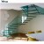 Import New design interior floating staircase with glass floating glass staircase modern design glass railing from China