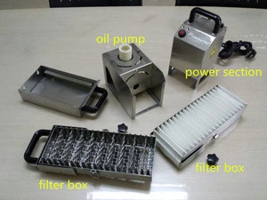 New design Kitchen filtering equipment used cooking oil filter /used cooking oil filter machine