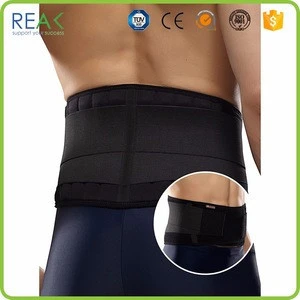 New Design SBS with spring stay Black posture pro back support