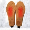 New Electric thermal Rechargeable powered Battery Heated Insoles for Shoe