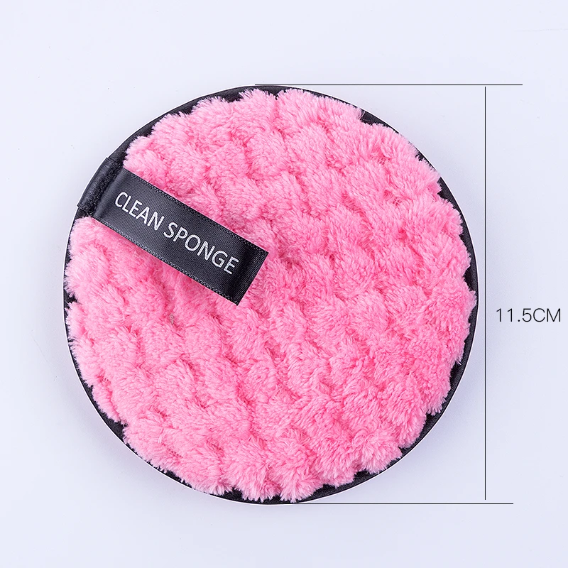 New Makeup Product Beauty Cosmetics Maquillaje Makeup Tool Private Label Clean Sponge Microfiber Makeup Remover Pads