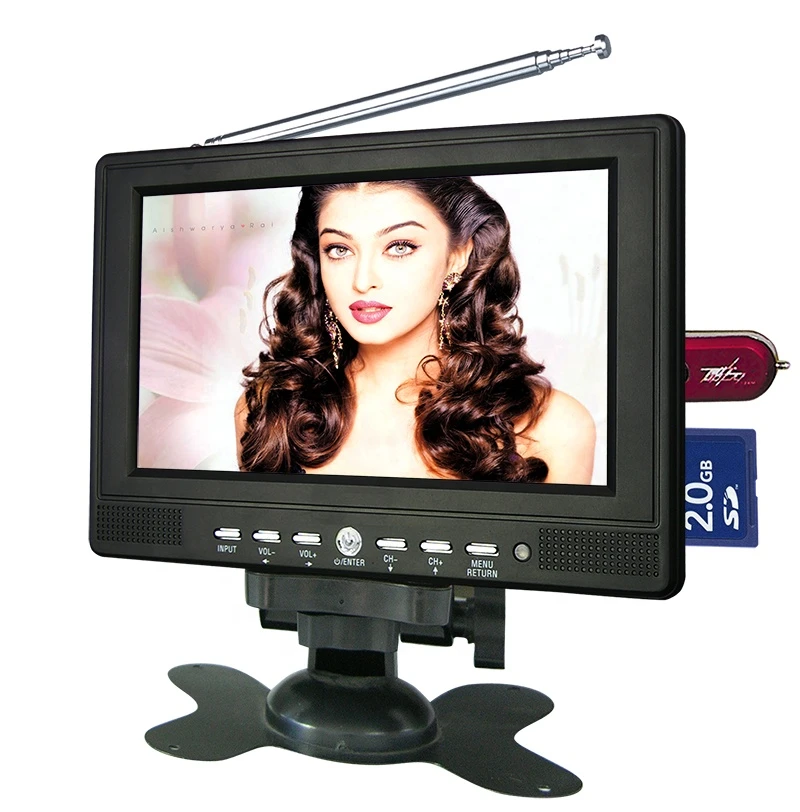 NEW Portable TVlcd tv set with dvd player