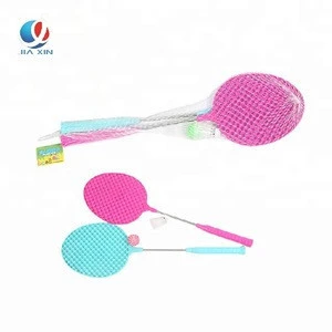 New product kid outdoor sports Badminton racket set toy with ball