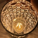  New Romantic warm light Crystal led  USB table lamp, usb charging desk lamp