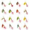 New Spinner Lure  16 color 6.5g/10g/13.5g Hard Lure Spoon Fishing Lure with Treble Hook Metal Fishing Tackle Pesca