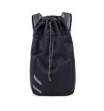 New style fashion outdoor large capacity black waterproof man basketball sports backpack bag