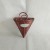 Import new style practical cone handcraft hanging basket with chain and lined with polybag from China