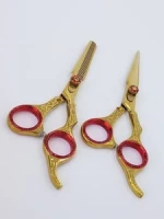 New Stylish Golden Barber Hair Cutting Scissor