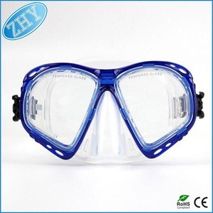 New Swimming Snorkeling Mask with Tempered Glass Lens Freediving Spearfishing Equipment