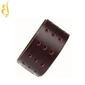 Newest selling leather circular hole male bracelet