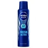 Nivea for Men Spray Deodorant, Fresh Active, 150 ml